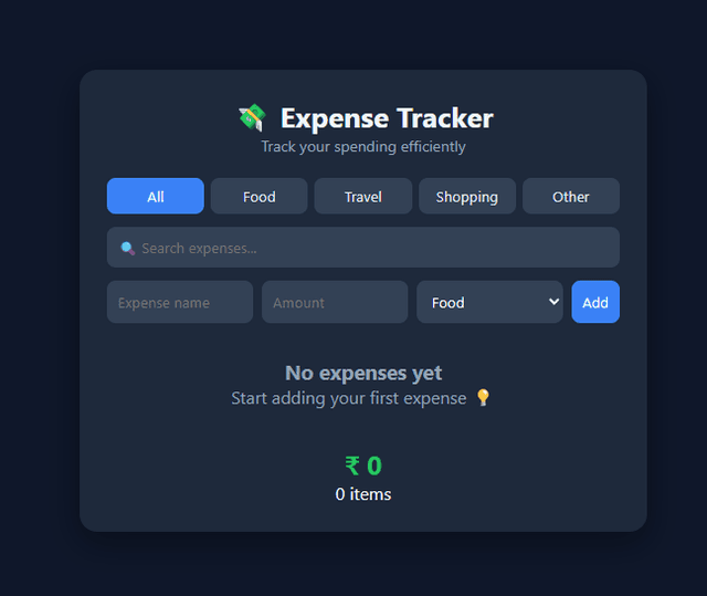 Expense Tracker